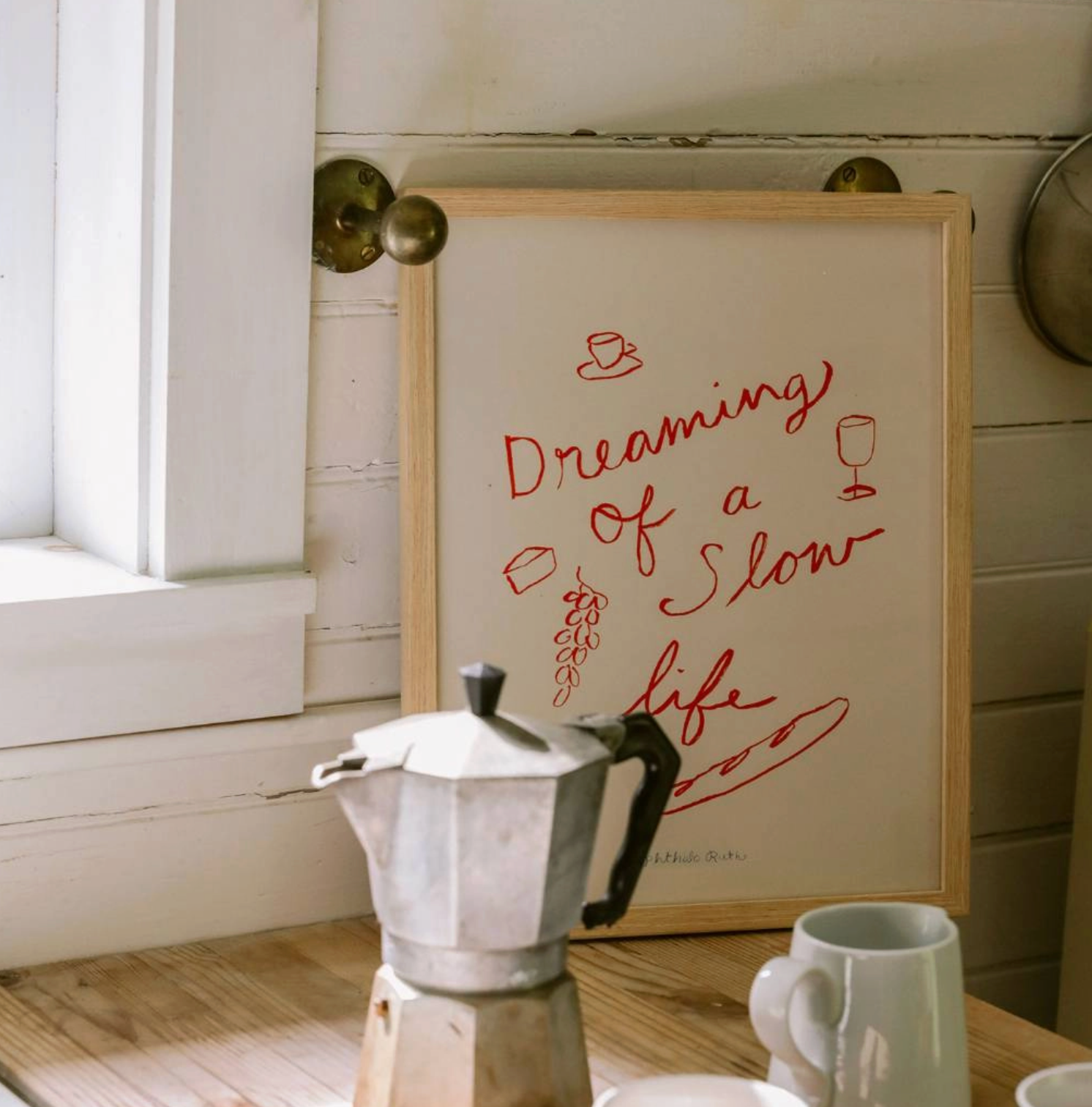 Dreaming of a Slow Life Print 8x10