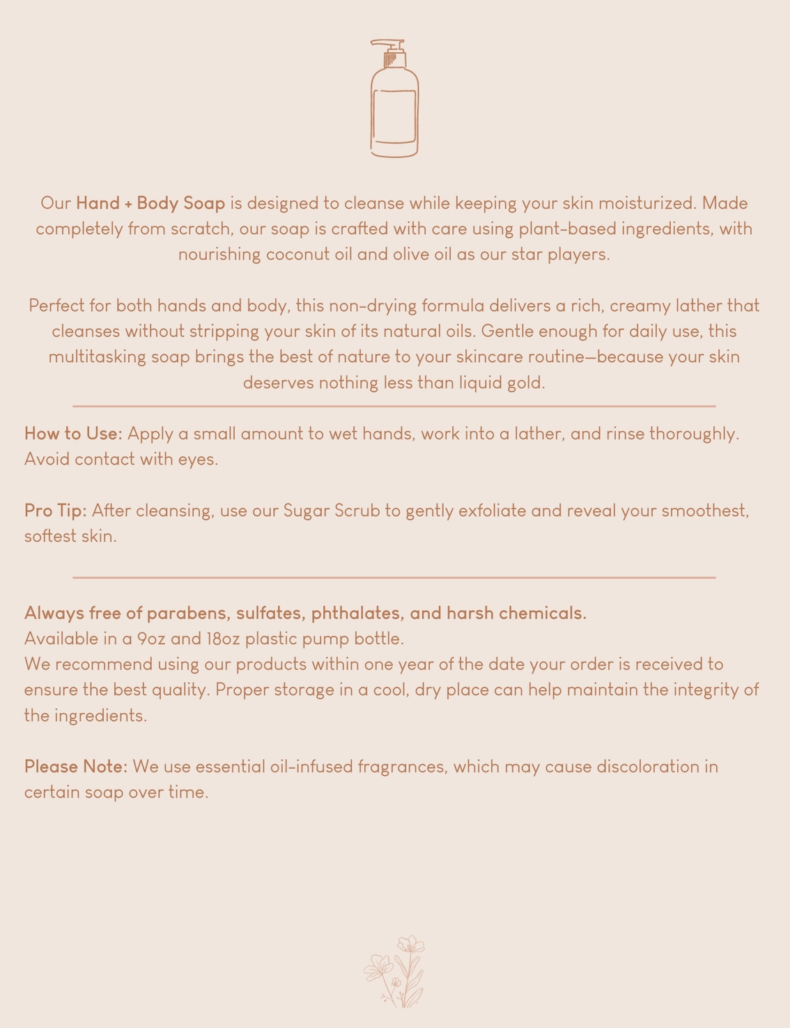 Palo Santo Hand + Body Soap