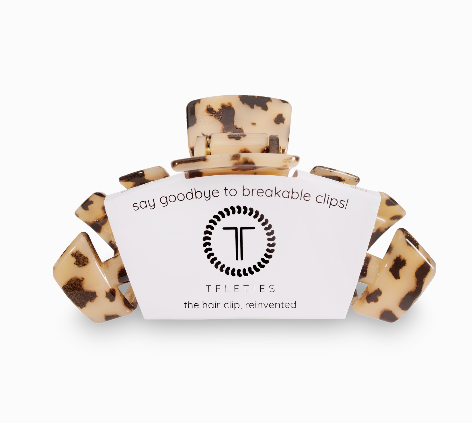 Classic Hair Clip - Blonde Tortoise