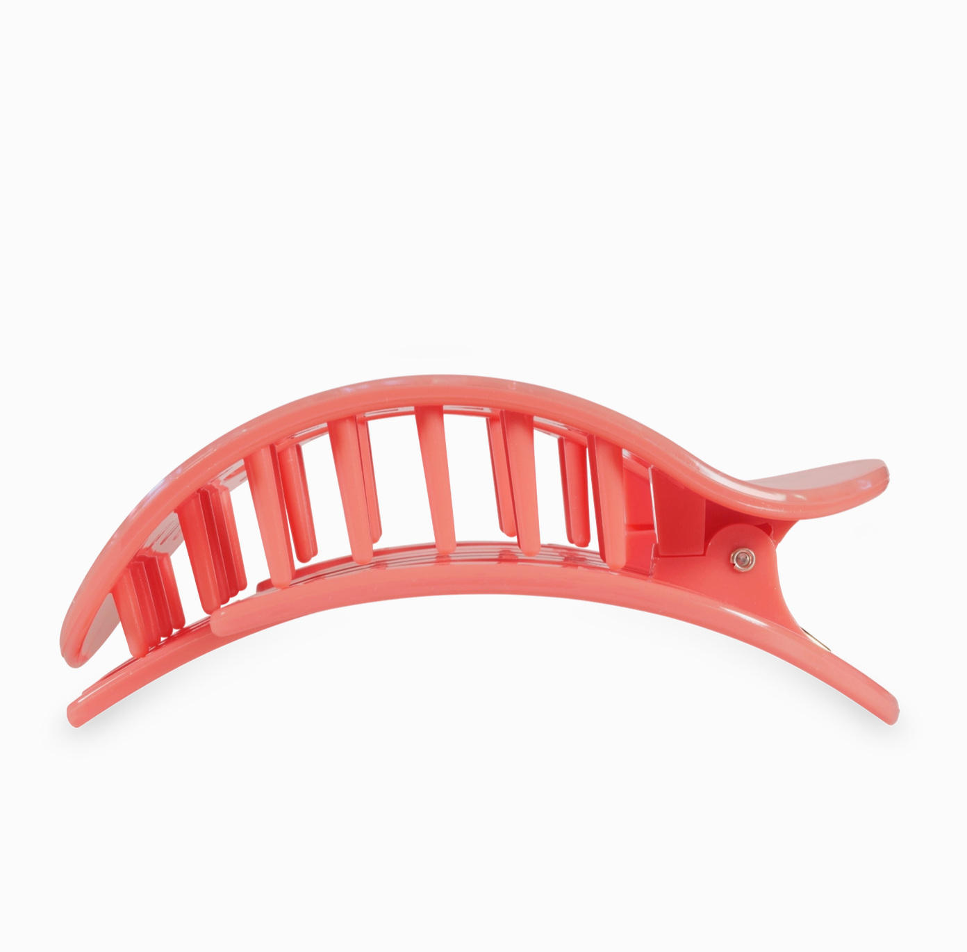 Flat Round Hair Clip - Dreamsicle