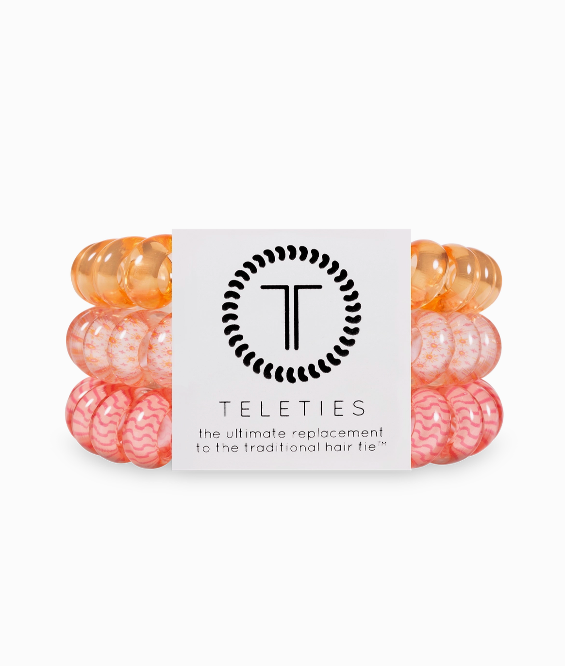 Spiral Hair Coils/Ties - Sunny Days Ahead
