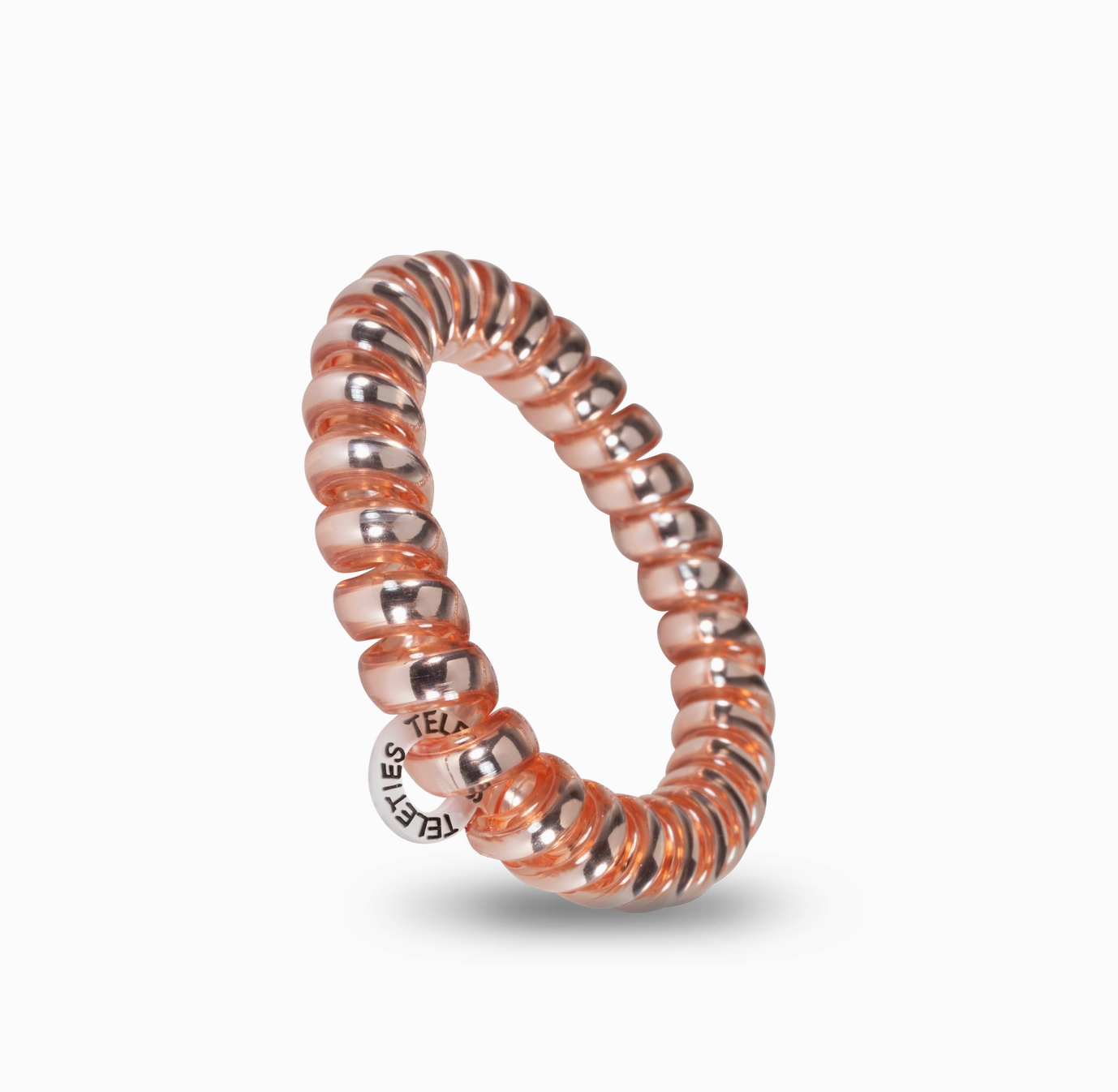 Spiral Hair Coils/Ties - Millenial Pink