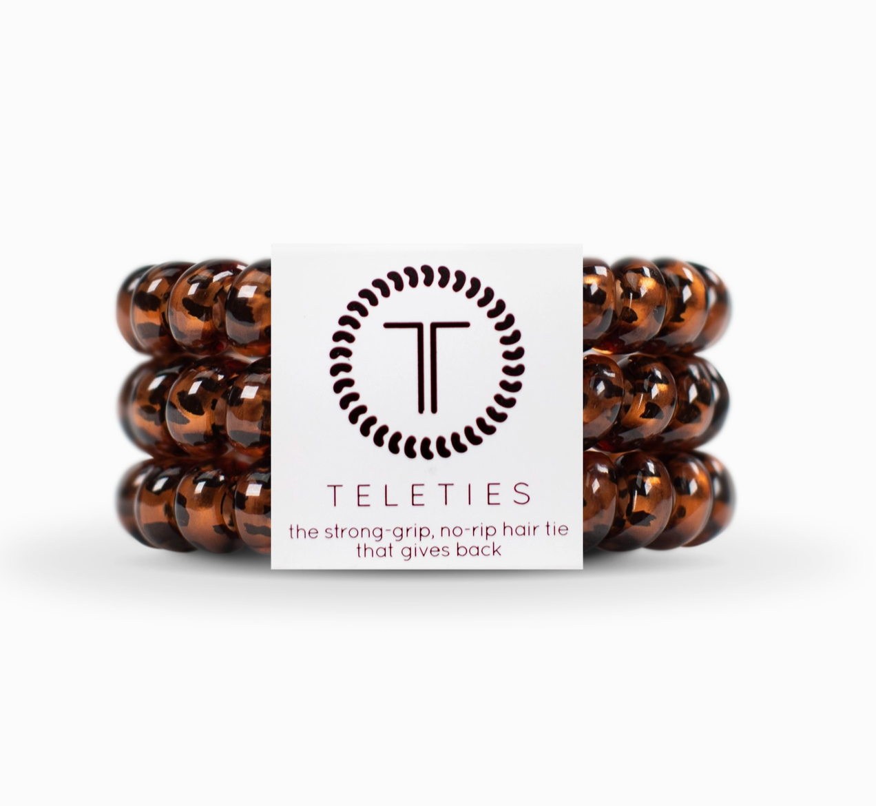 Spiral Hair Coils/Ties - Tortoise