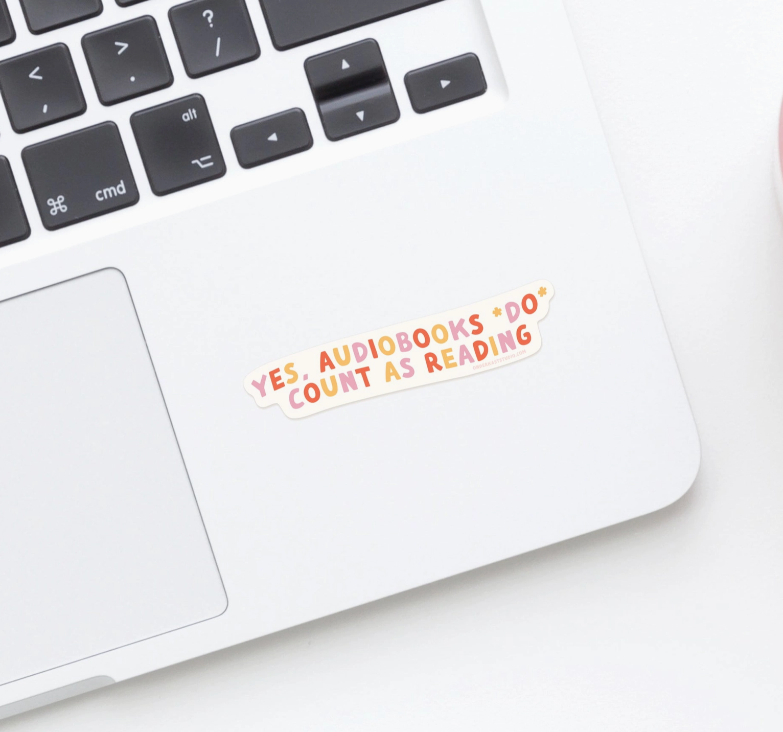 Audiobooks Count As Reading Sticker