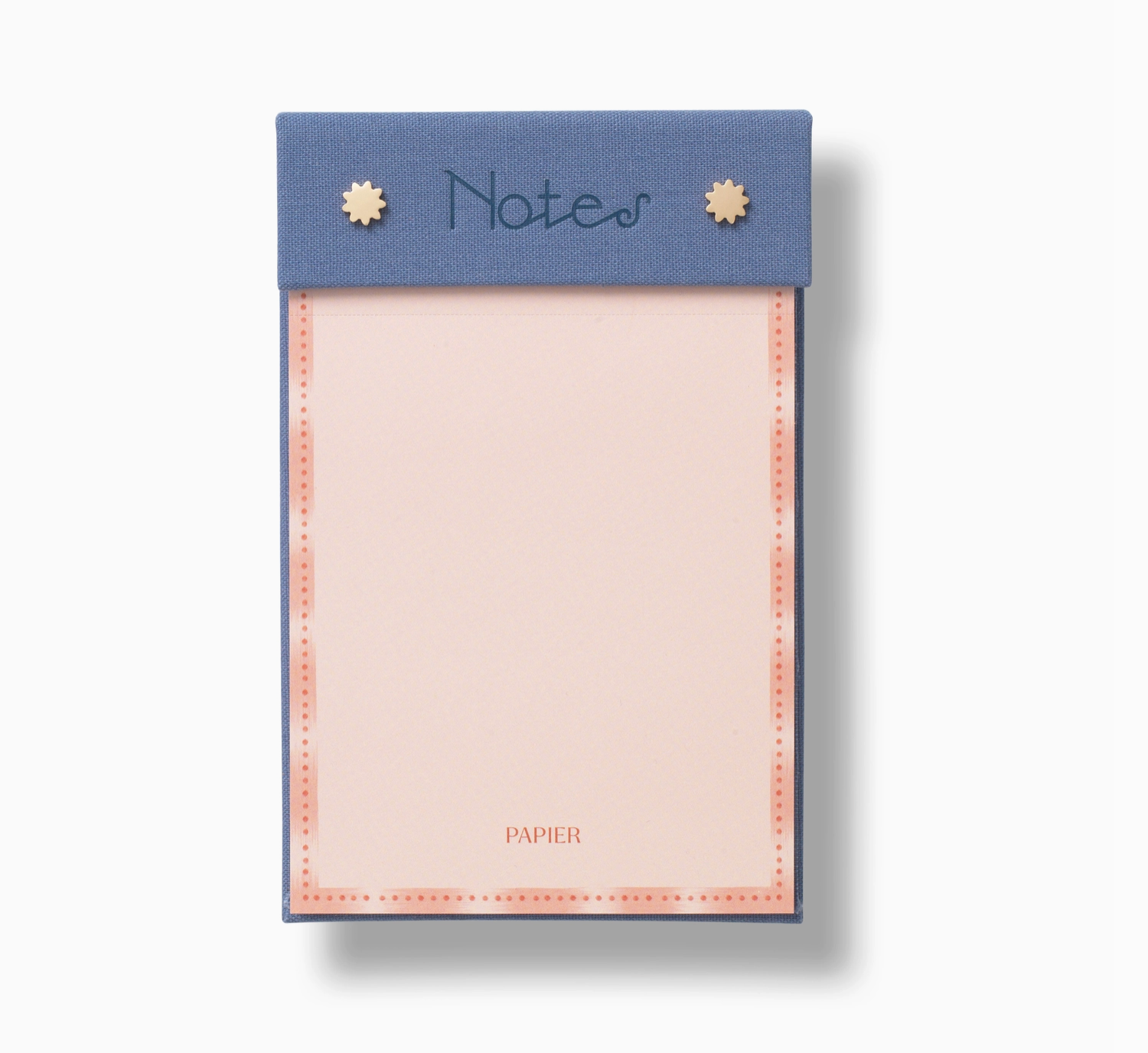 Fabric Hardcover Notepad - Solar Power