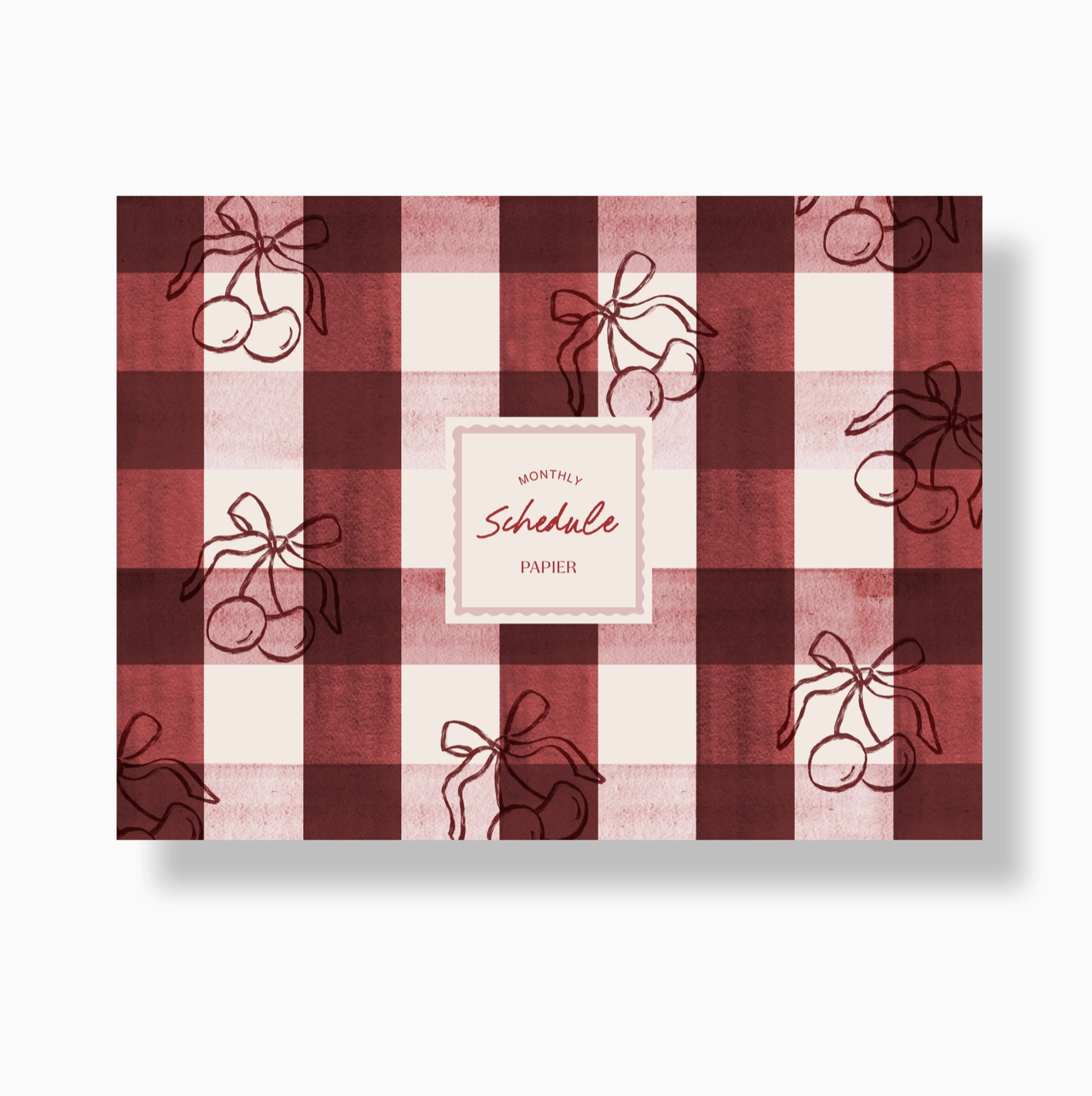 Productivity Monthly Planning Pad, Undated - Picnic
