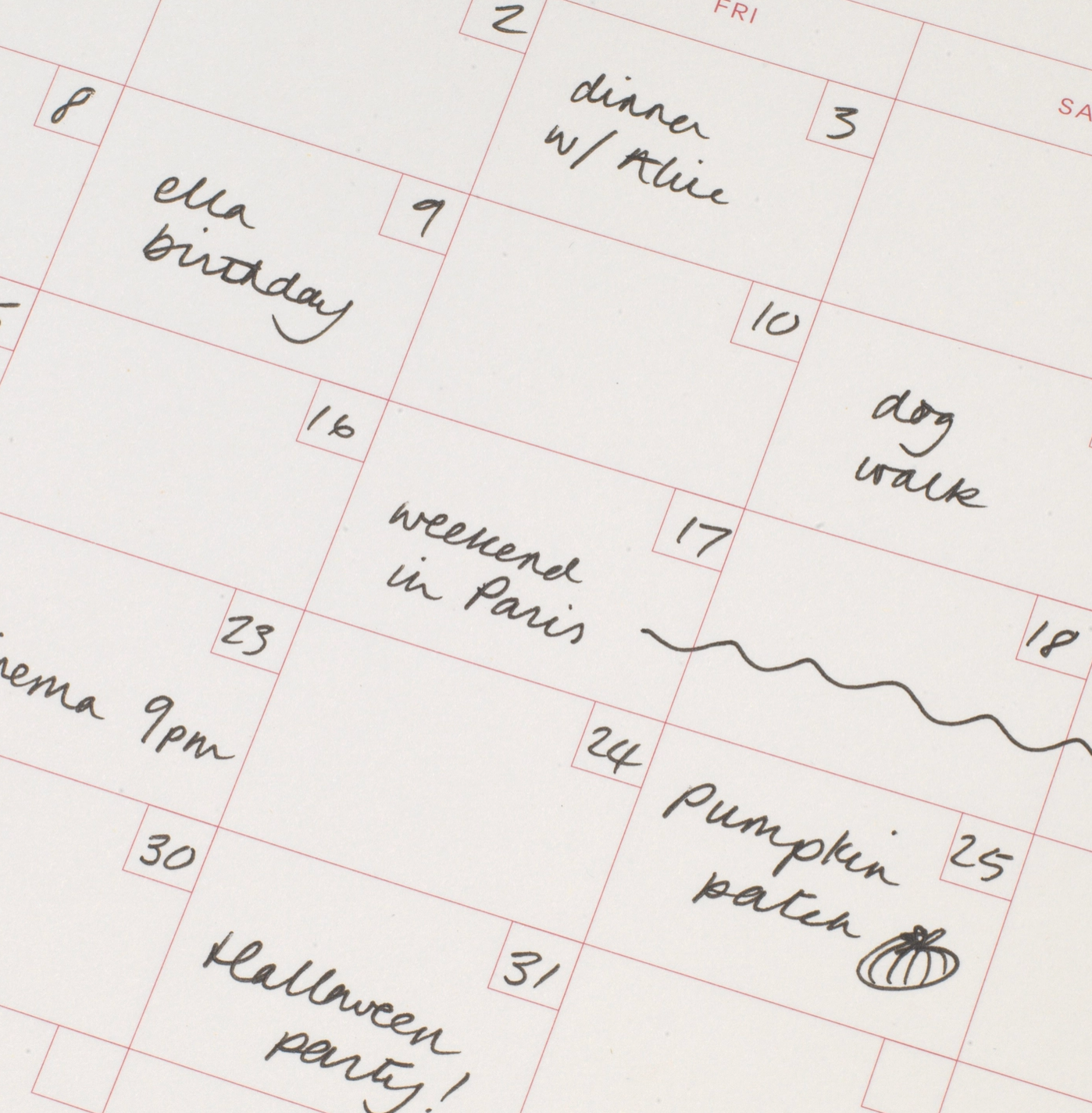 Productivity Monthly Planning Pad, Undated - Picnic