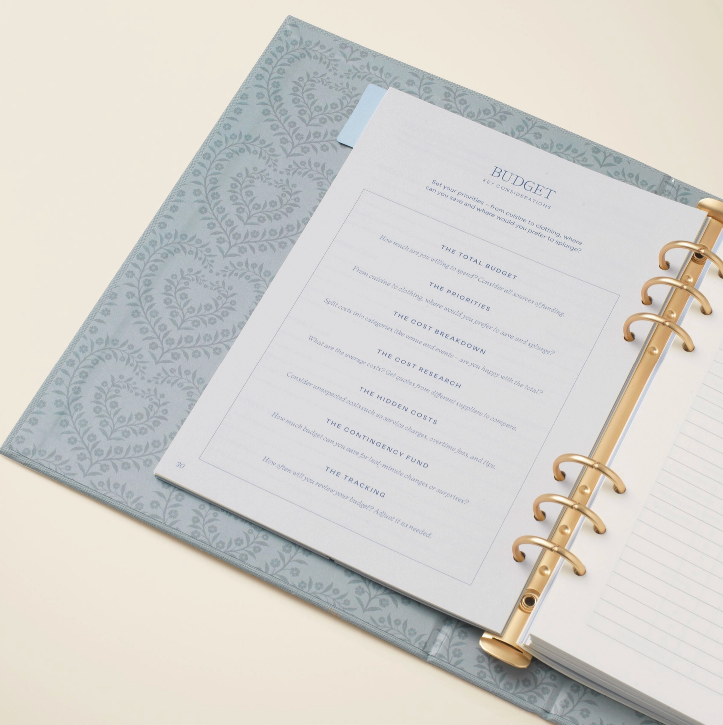 Wedding Binder-Folio - with Love