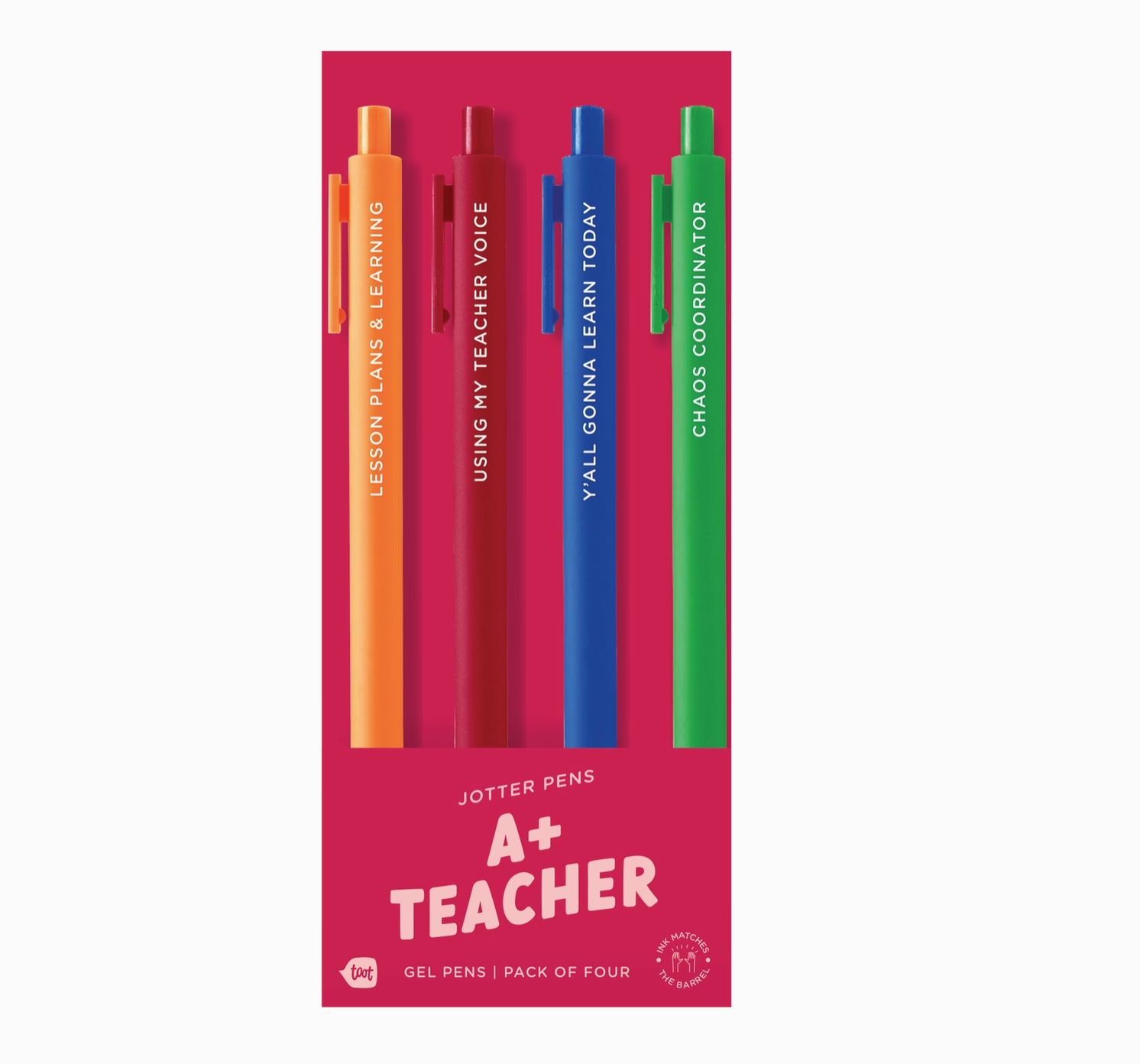 A+ Teacher Jotter Set - 4 Pack