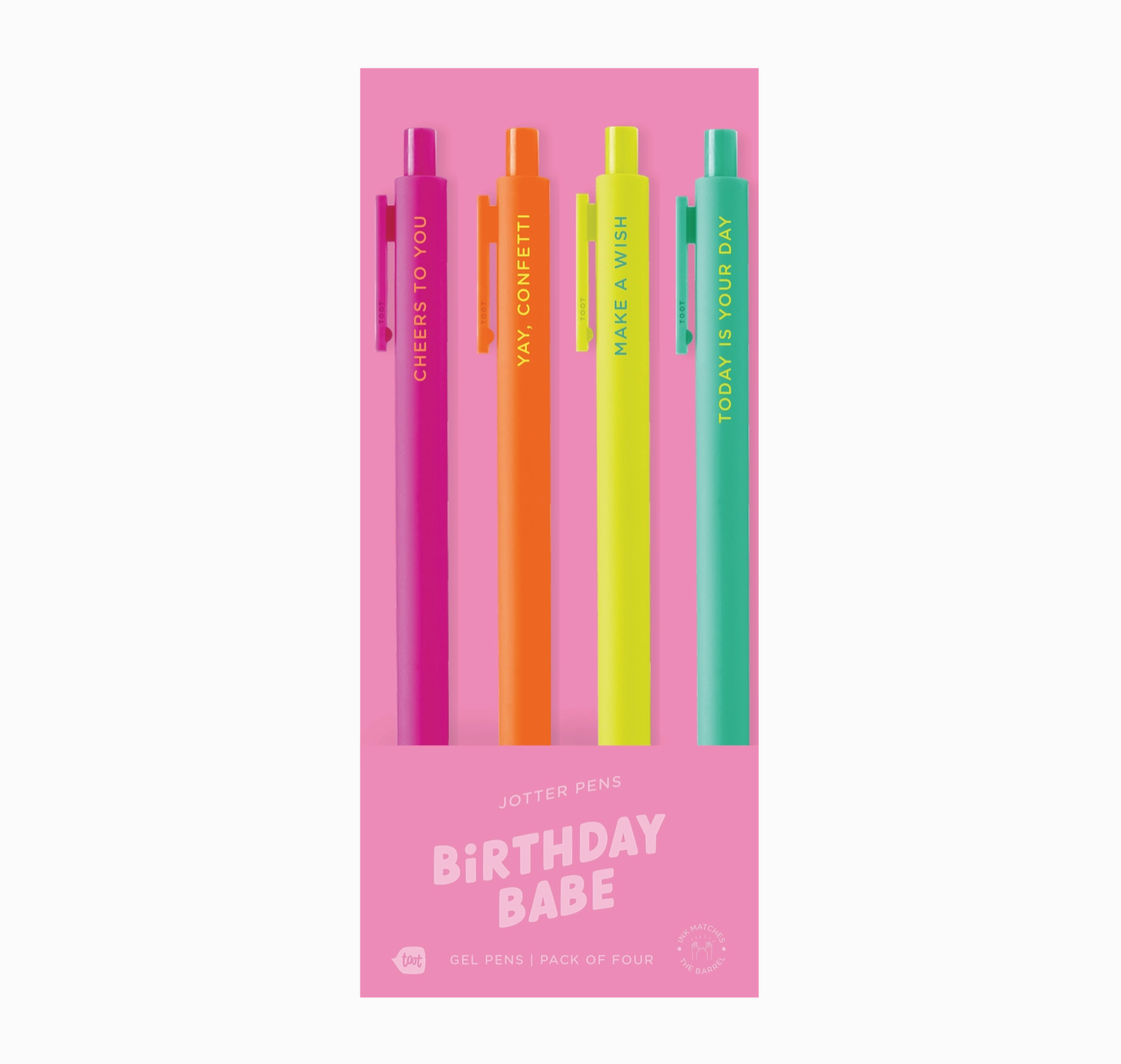 Birthday Babe Jotter Set - 4 Pack