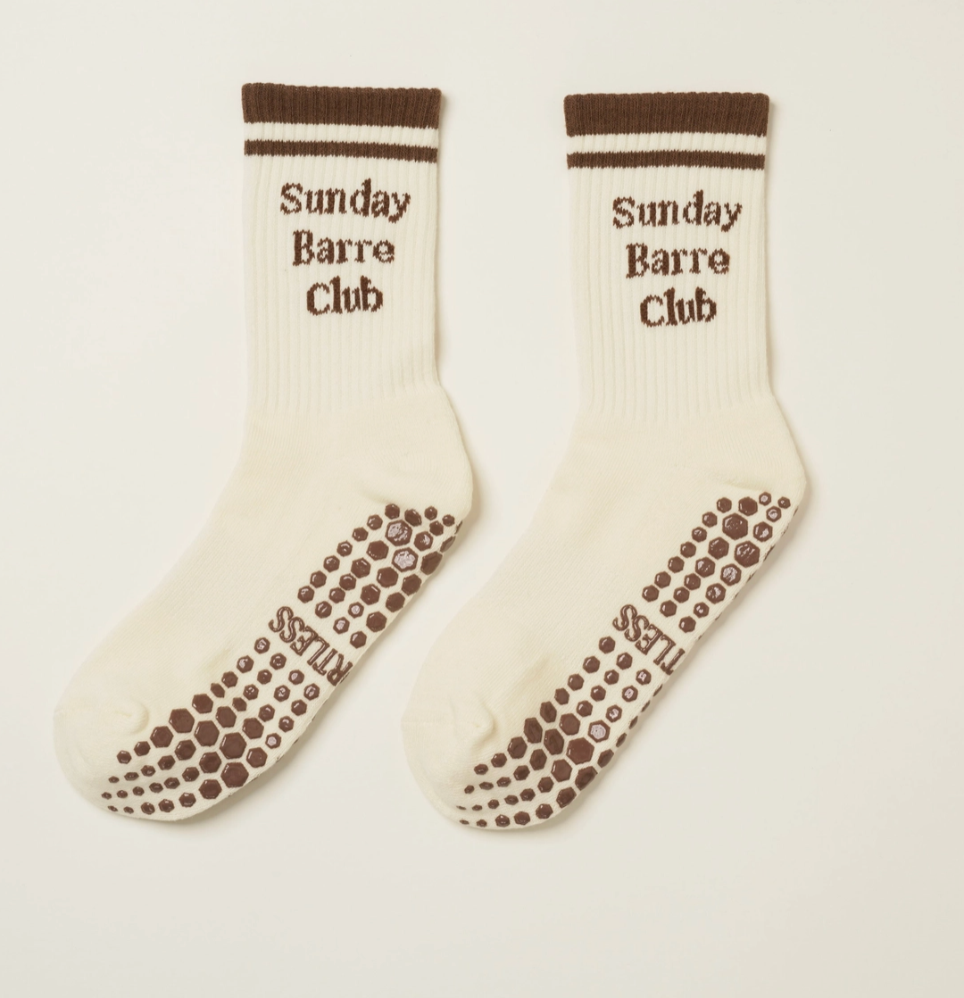 Sunday Barre Club Grip & Pilates Socks