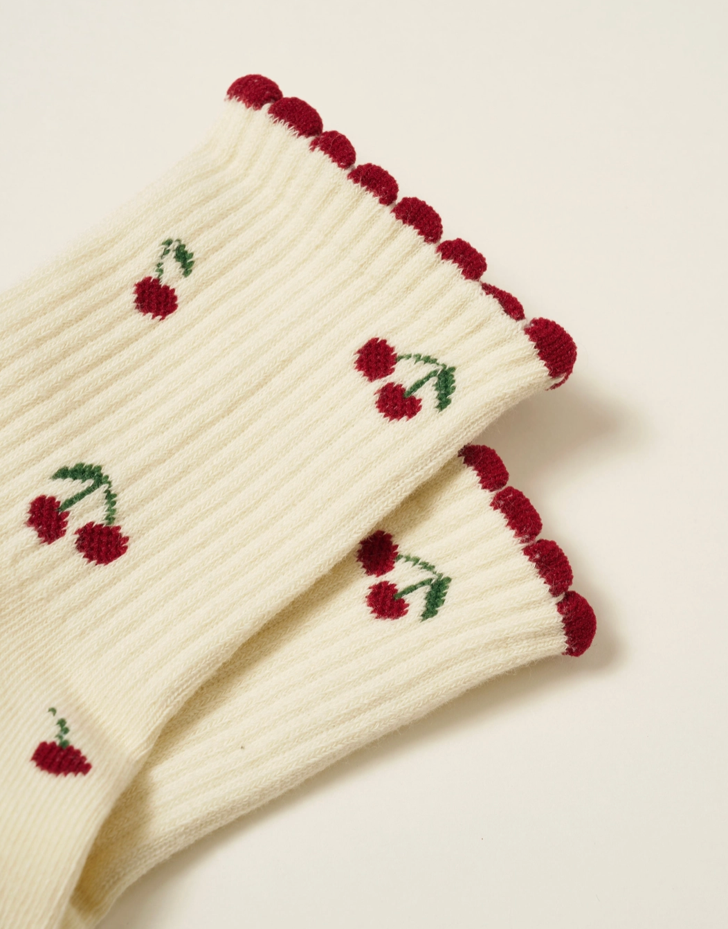 Little Cherry Grip & Pilates Socks