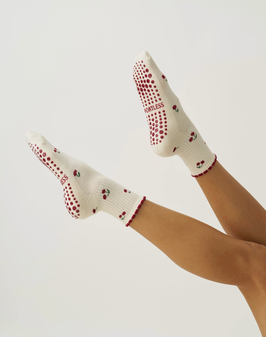 Little Cherry Grip & Pilates Socks