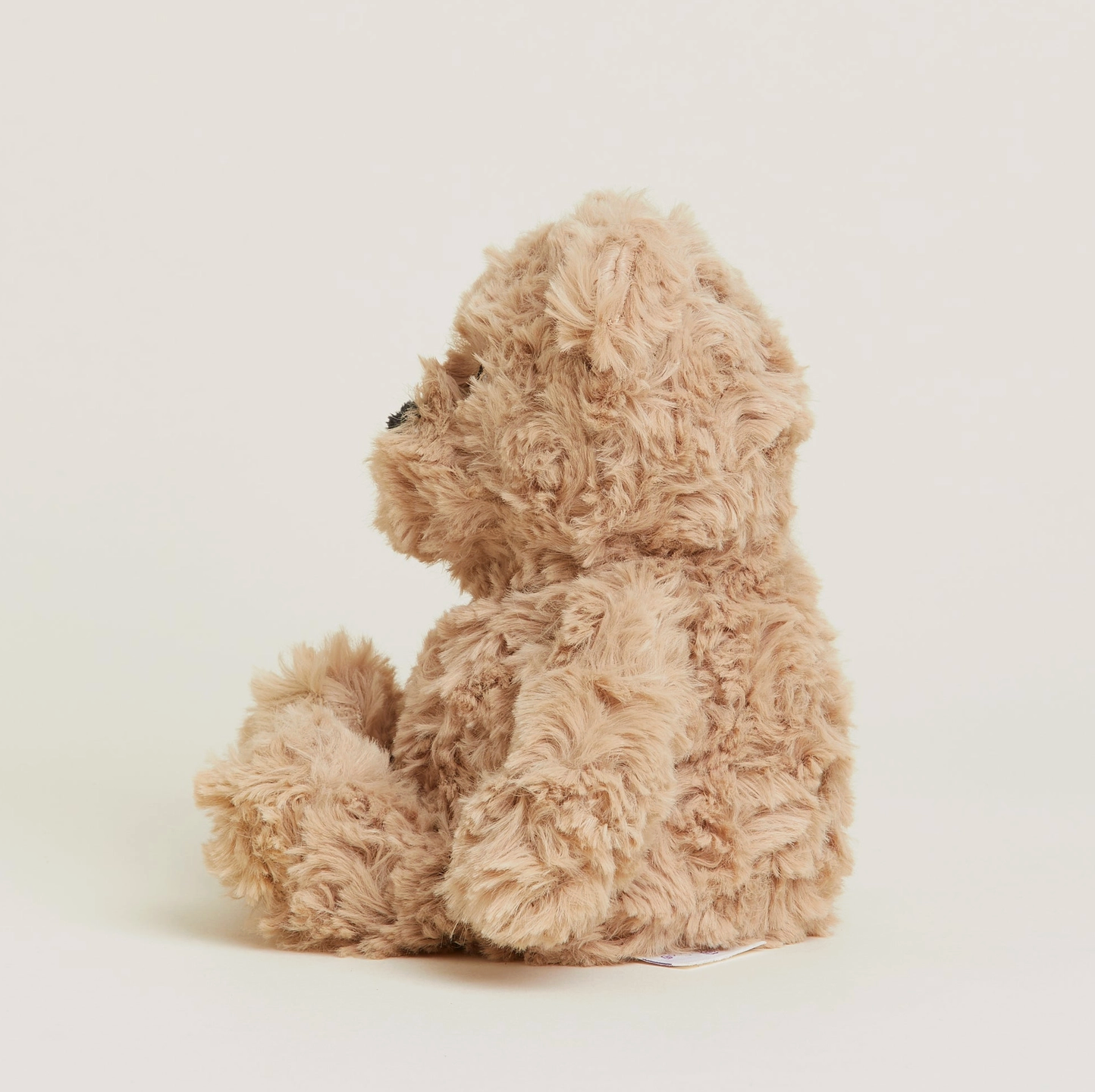 Brown Curly Bear Warmies Junior