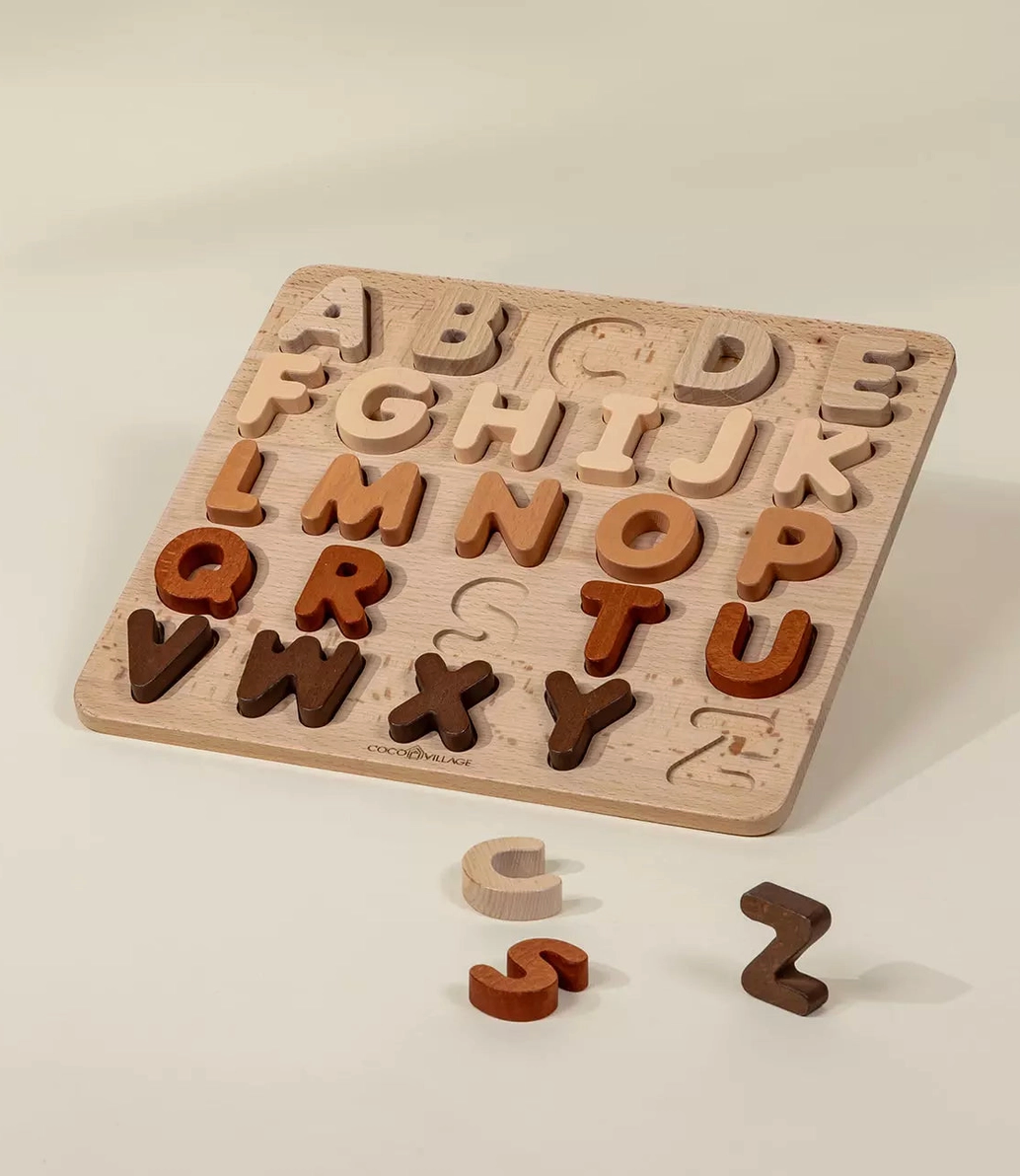 Wooden Alphabet Set