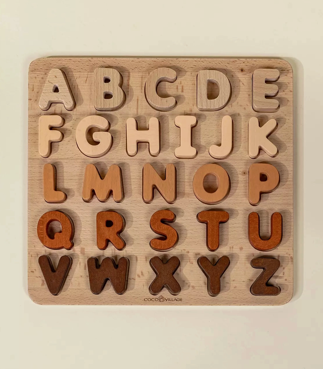 Wooden Alphabet Set