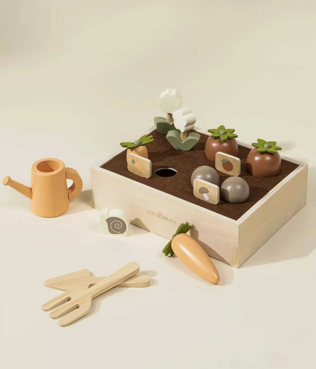 Wooden Gardening Playset and Accessories