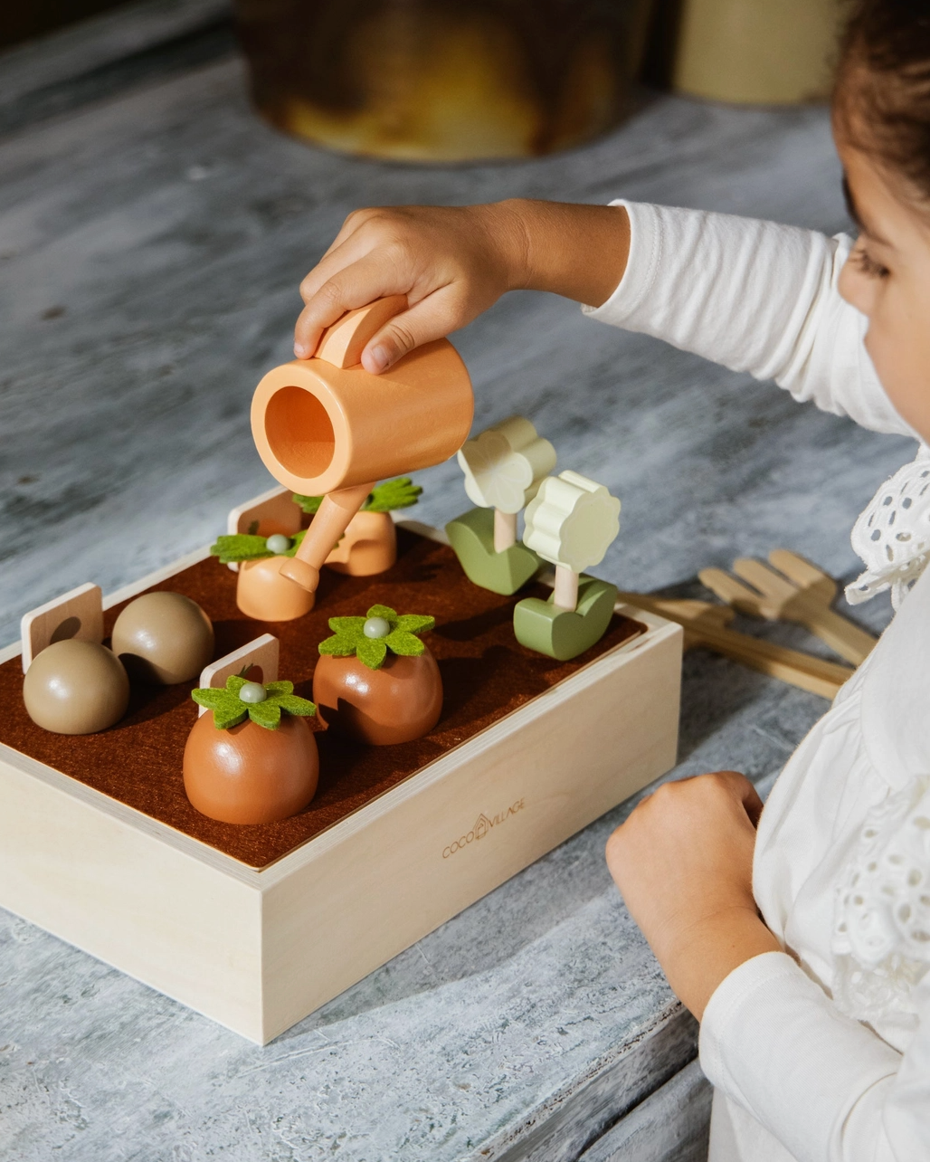 Wooden Gardening Playset and Accessories
