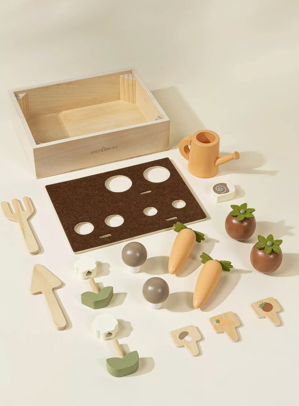 Wooden Gardening Playset and Accessories