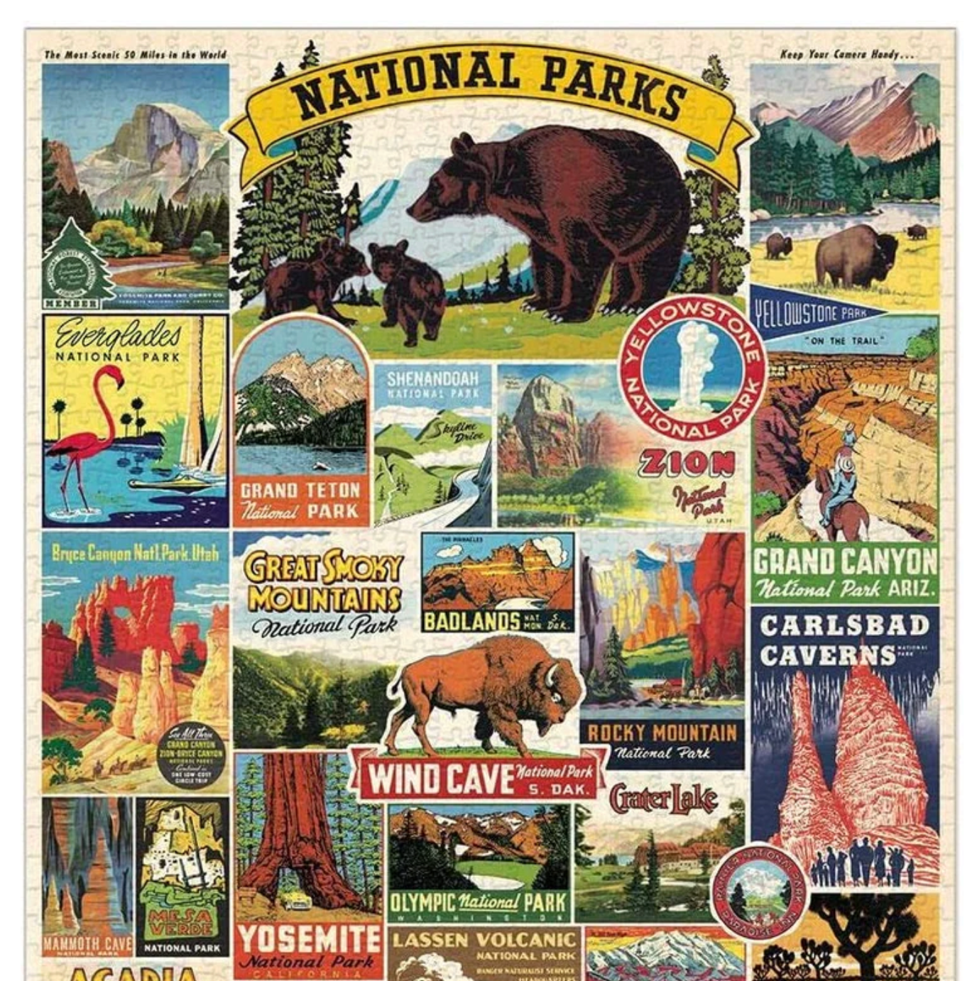 National Parks | 1,000 Piece Jigsaw Puzzle