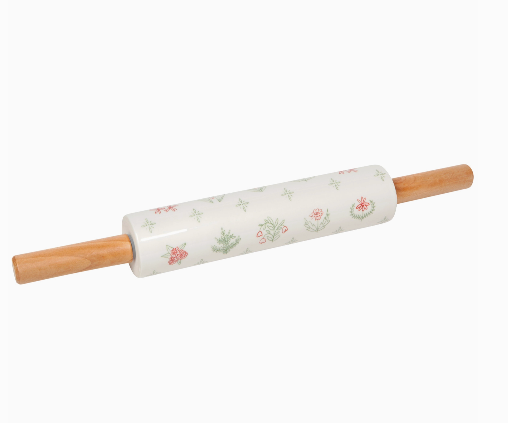 Camellia Stoneware Rolling Pin