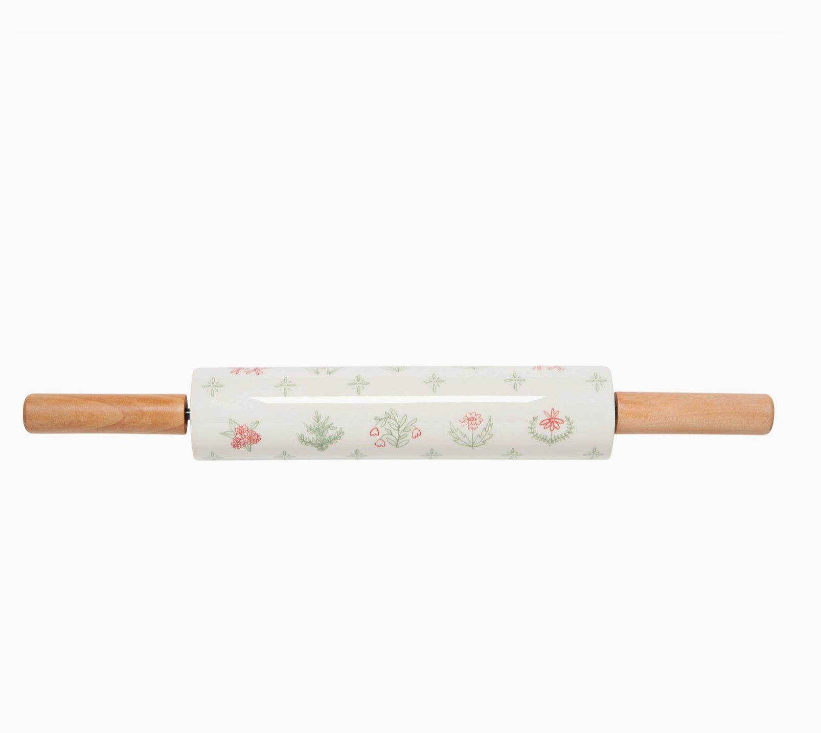 Camellia Stoneware Rolling Pin