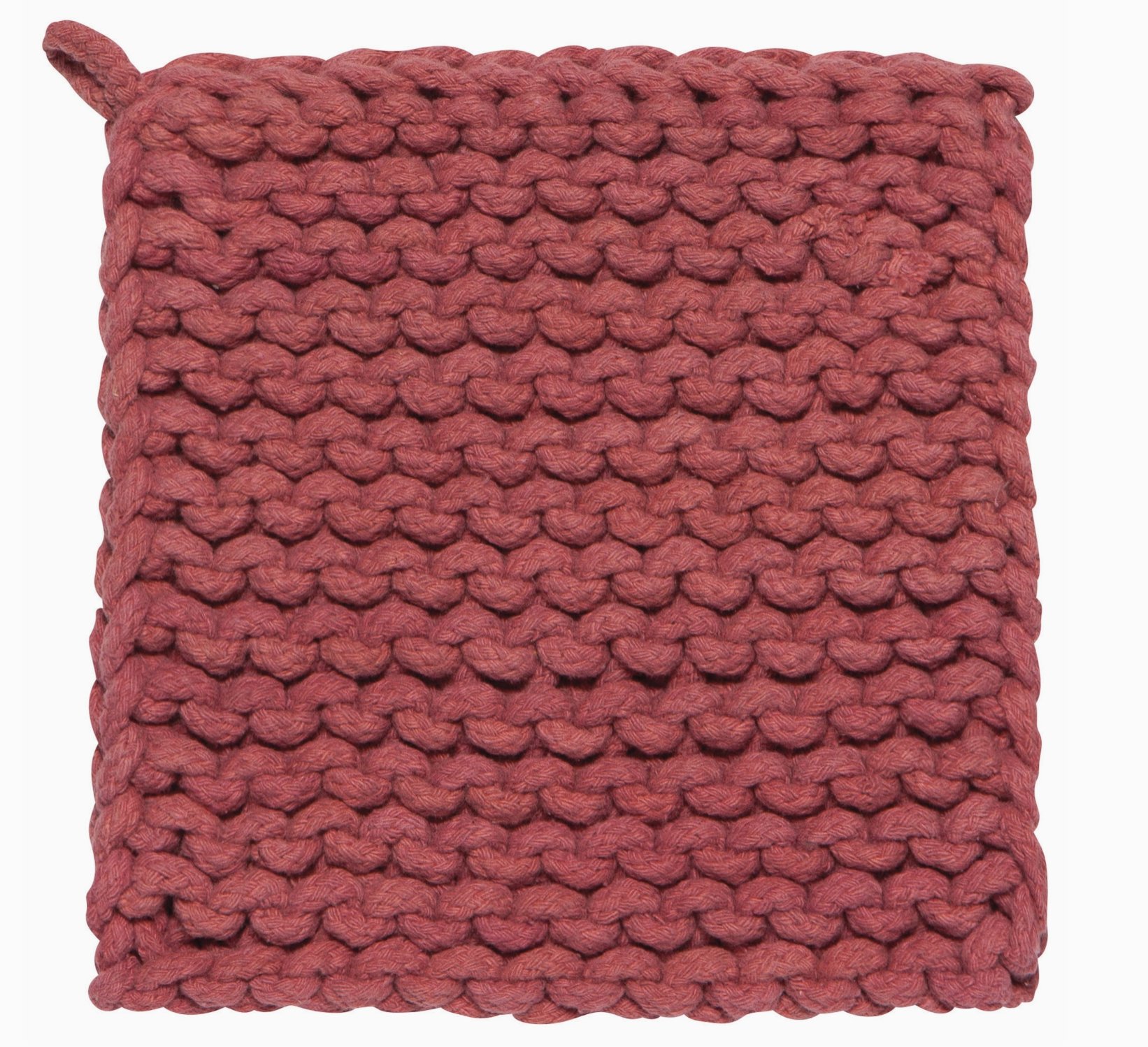 Canyon Rose Knit Potholder