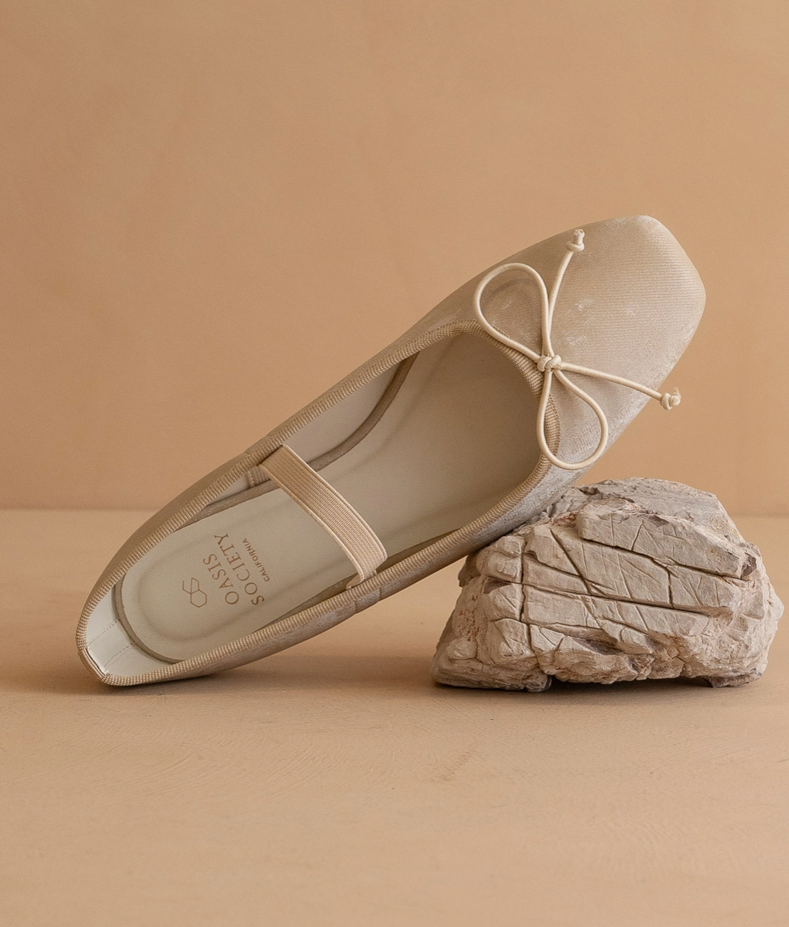 The London Beige | Ballet Pointe Flat