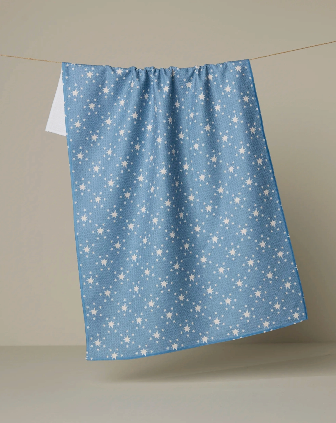 Freedom Blue Tea Towel