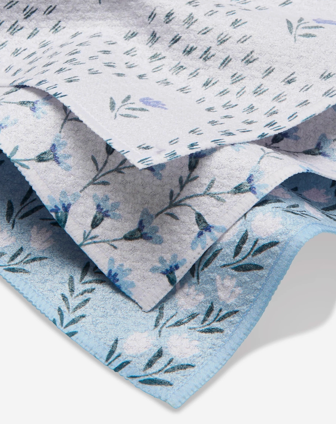 Trailing Farmhouse Florals Dishcloth Set