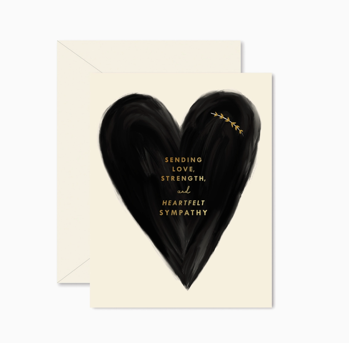 Heartfelt Sympathy Greeting Card