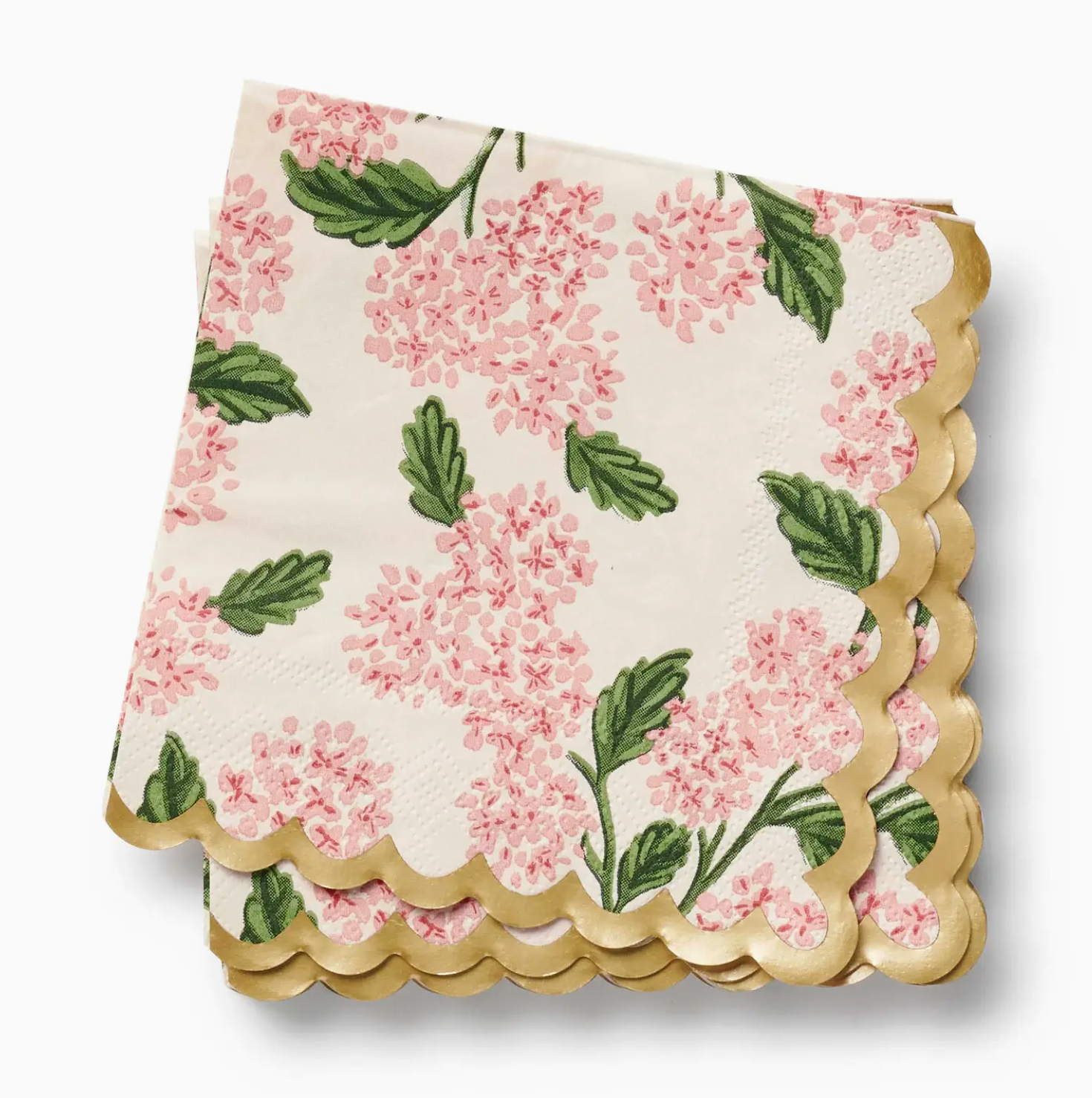 Pink Hydrangea Cocktail Napkins