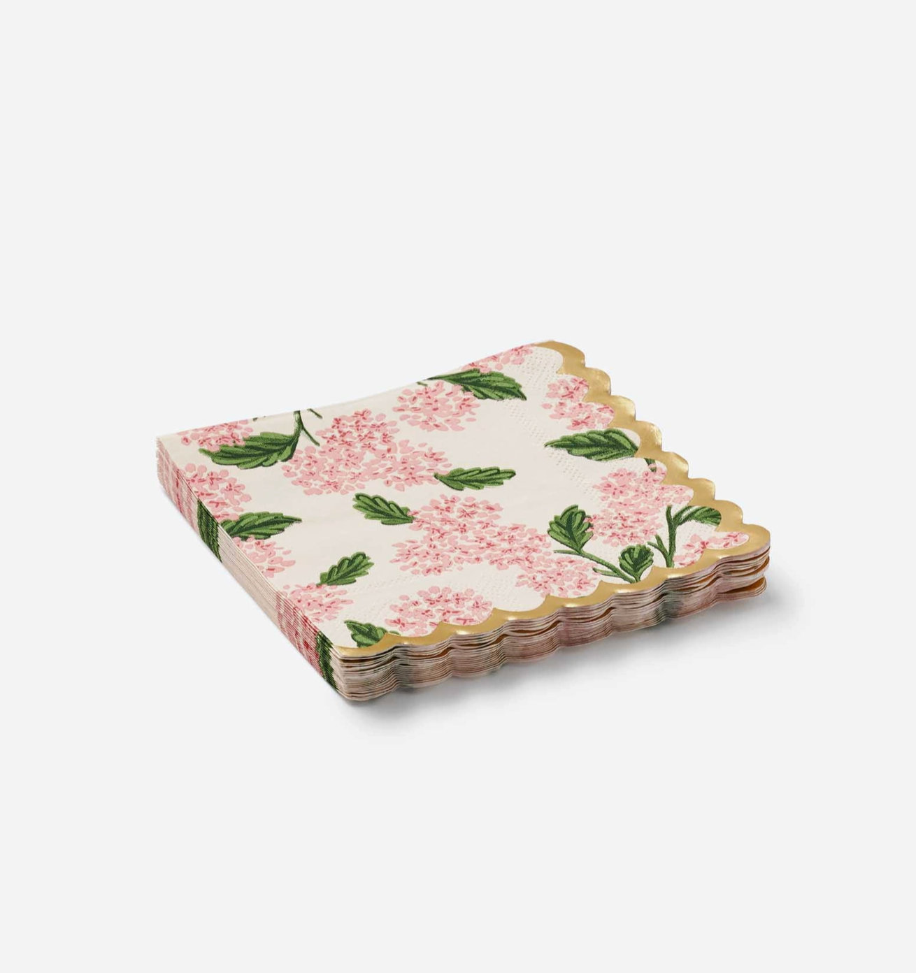 Pink Hydrangea Cocktail Napkins