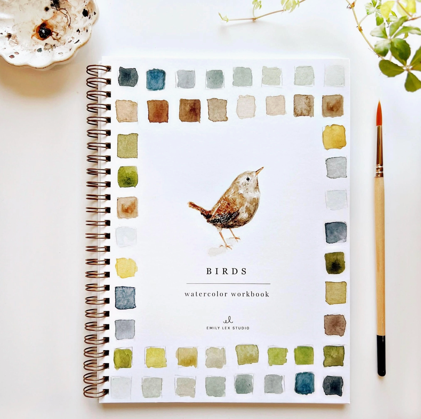 Birds Watercolor Workbook