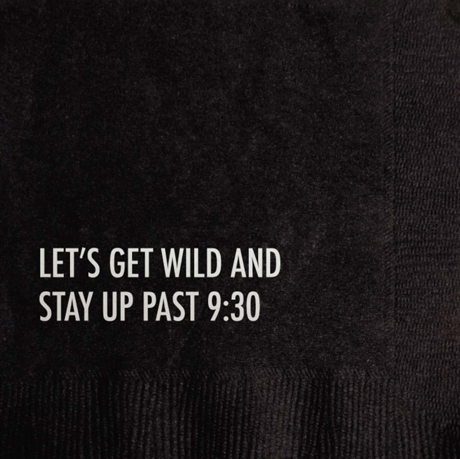Get Wild Cocktail Napkin