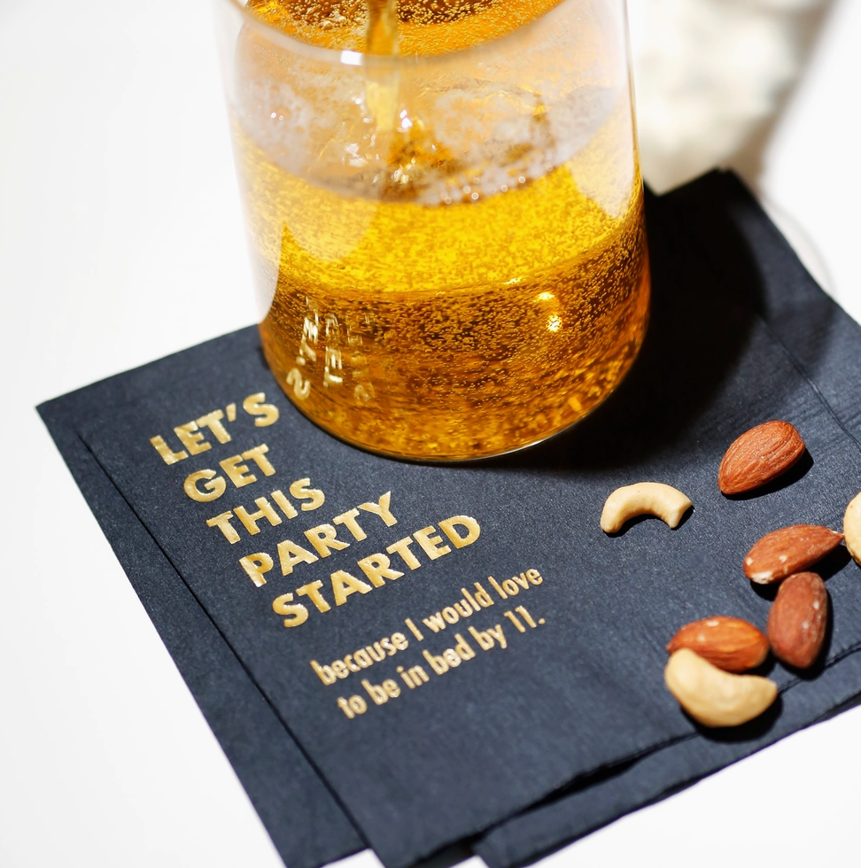 Party Started Cocktail Napkin