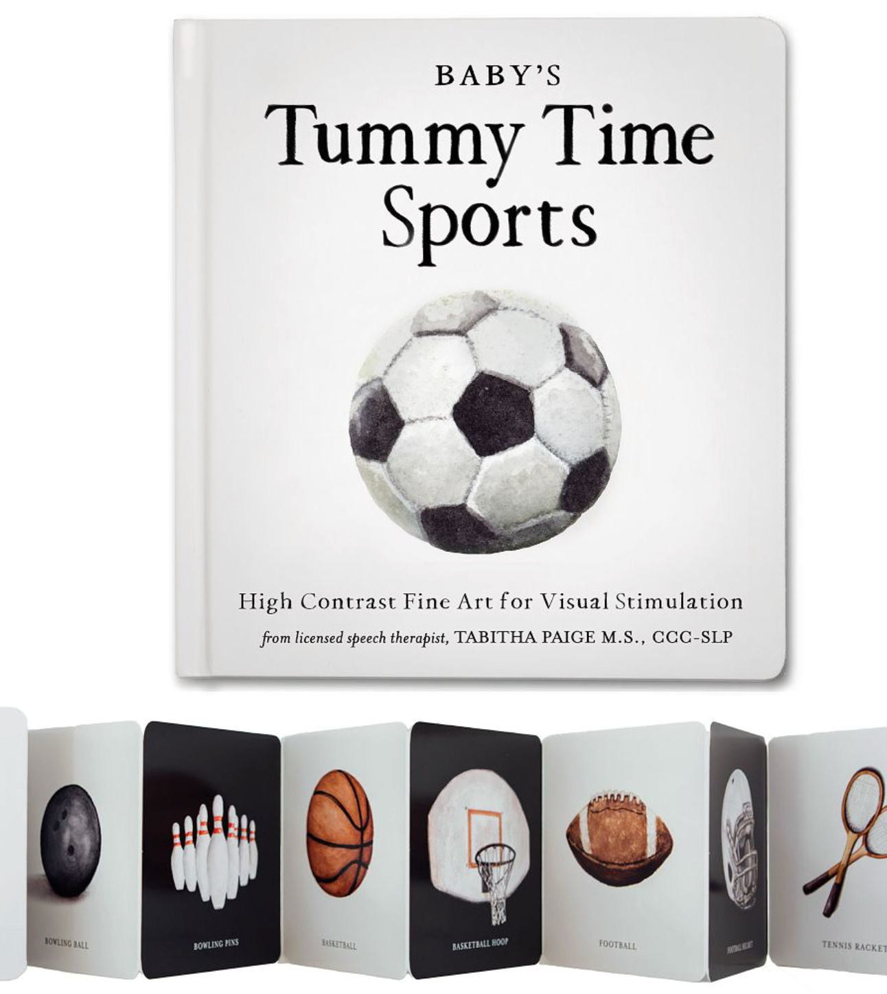 Baby's Tummy Time Sports Book