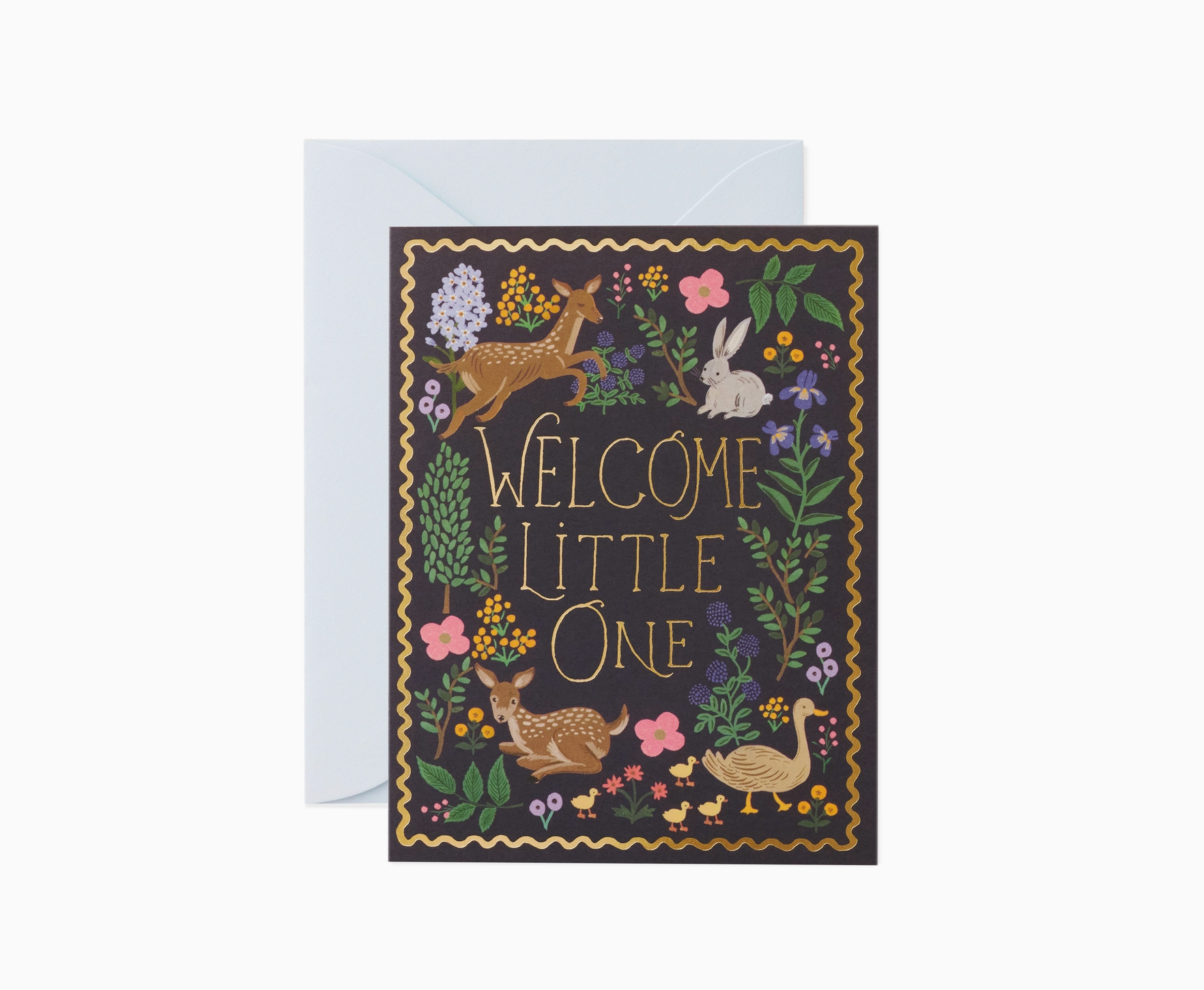 Woodland Welcome Card