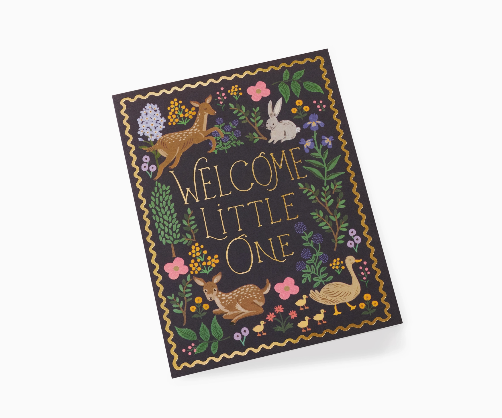 Woodland Welcome Card