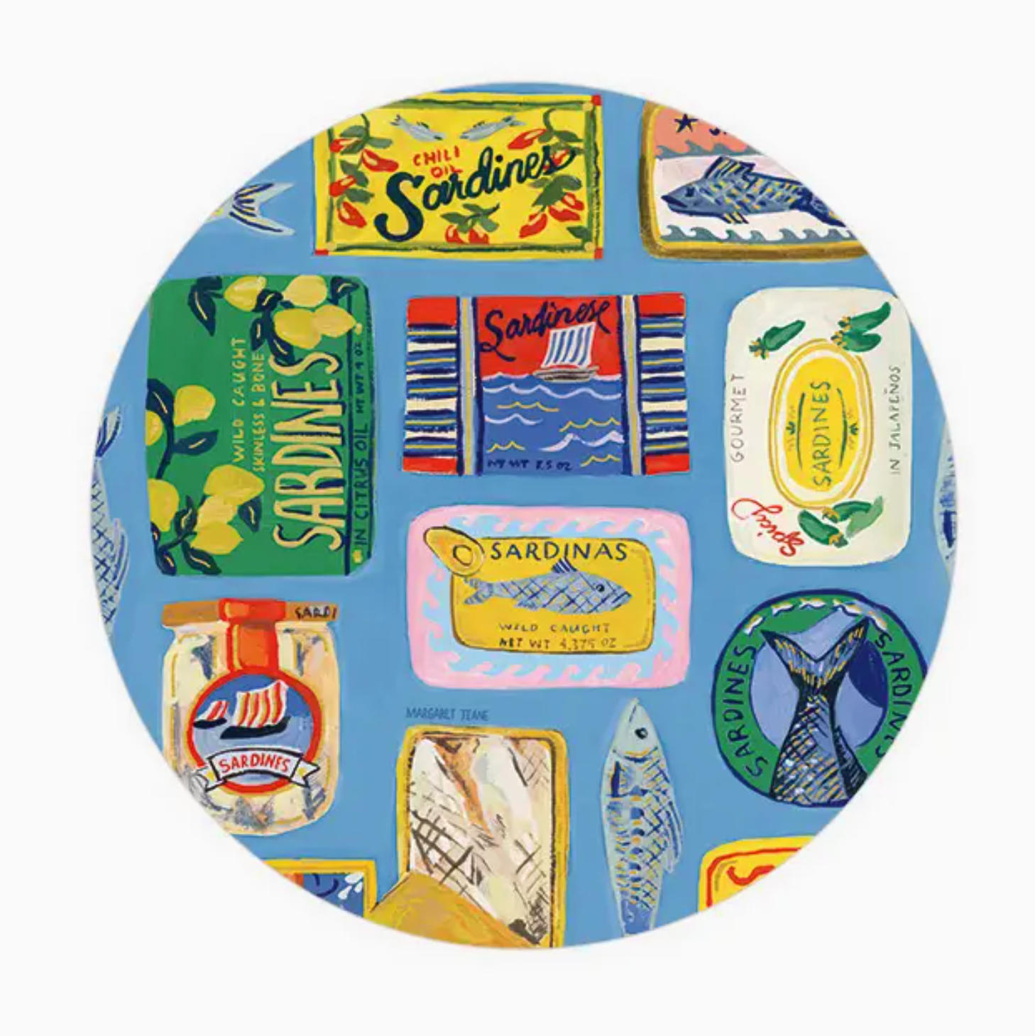 Sardine Tins Coaster
