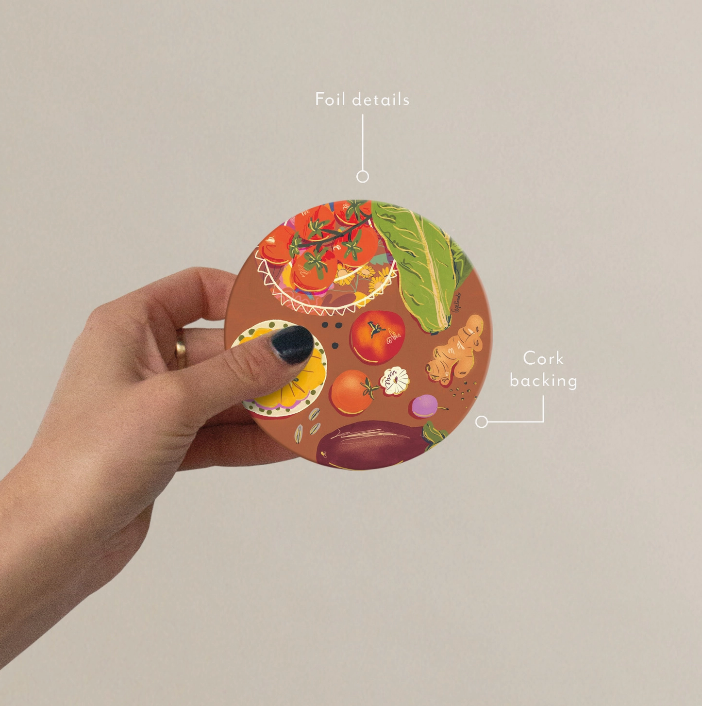 Veggies Coaster