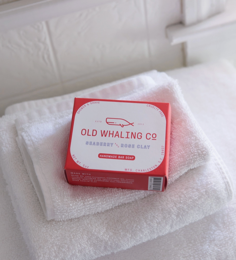 Seaberry & Rose Clay Bar Soap