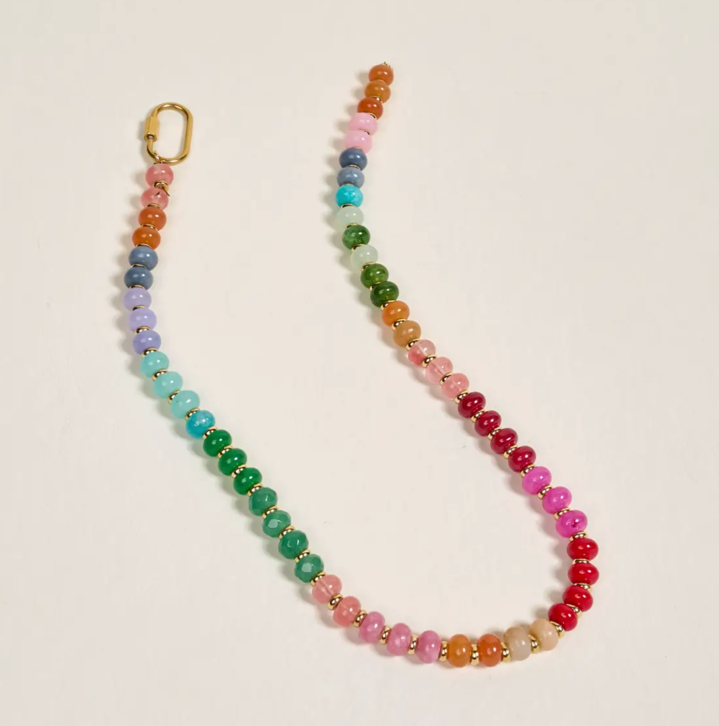 Stone Candy Necklace - Color Crush