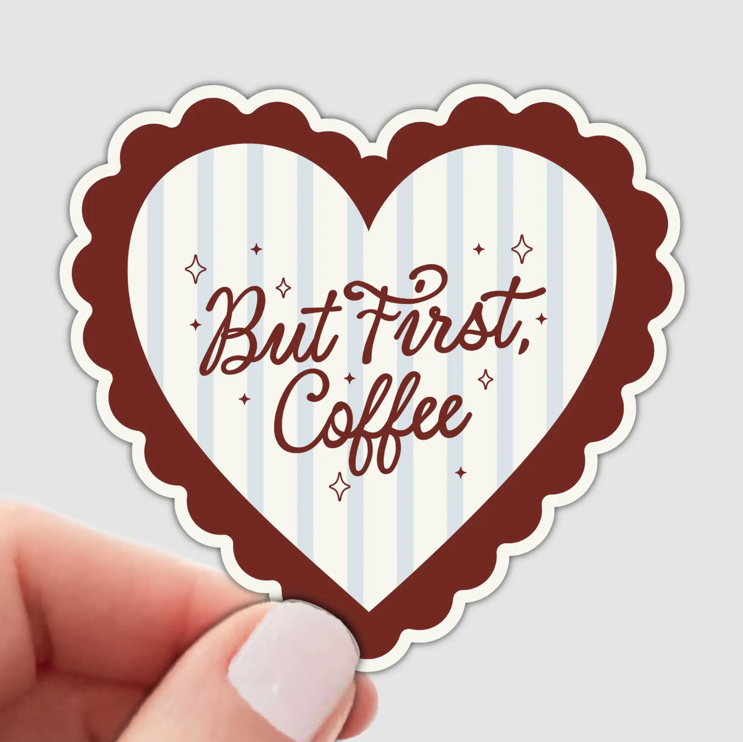 But First, Coffee Sticker