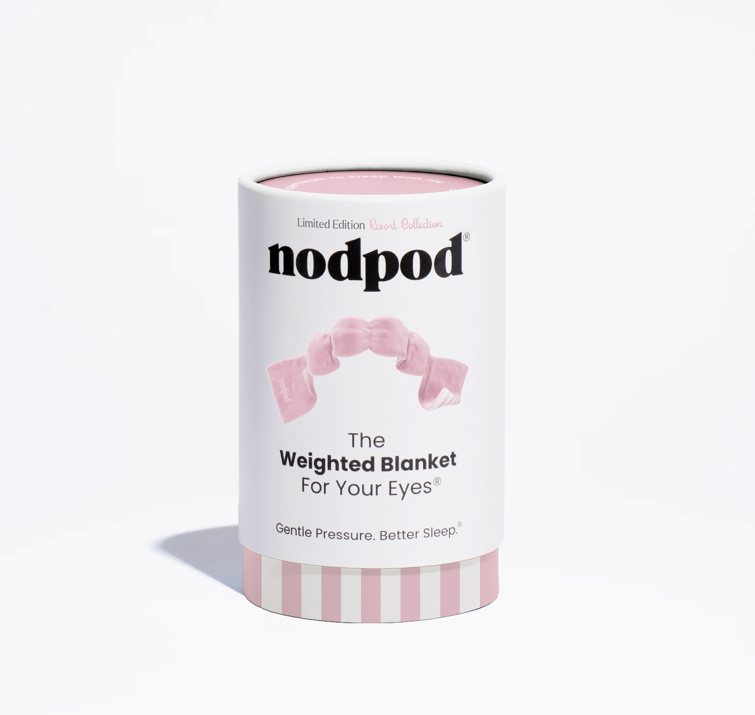 Pink Resort Weighted Sleep Mask