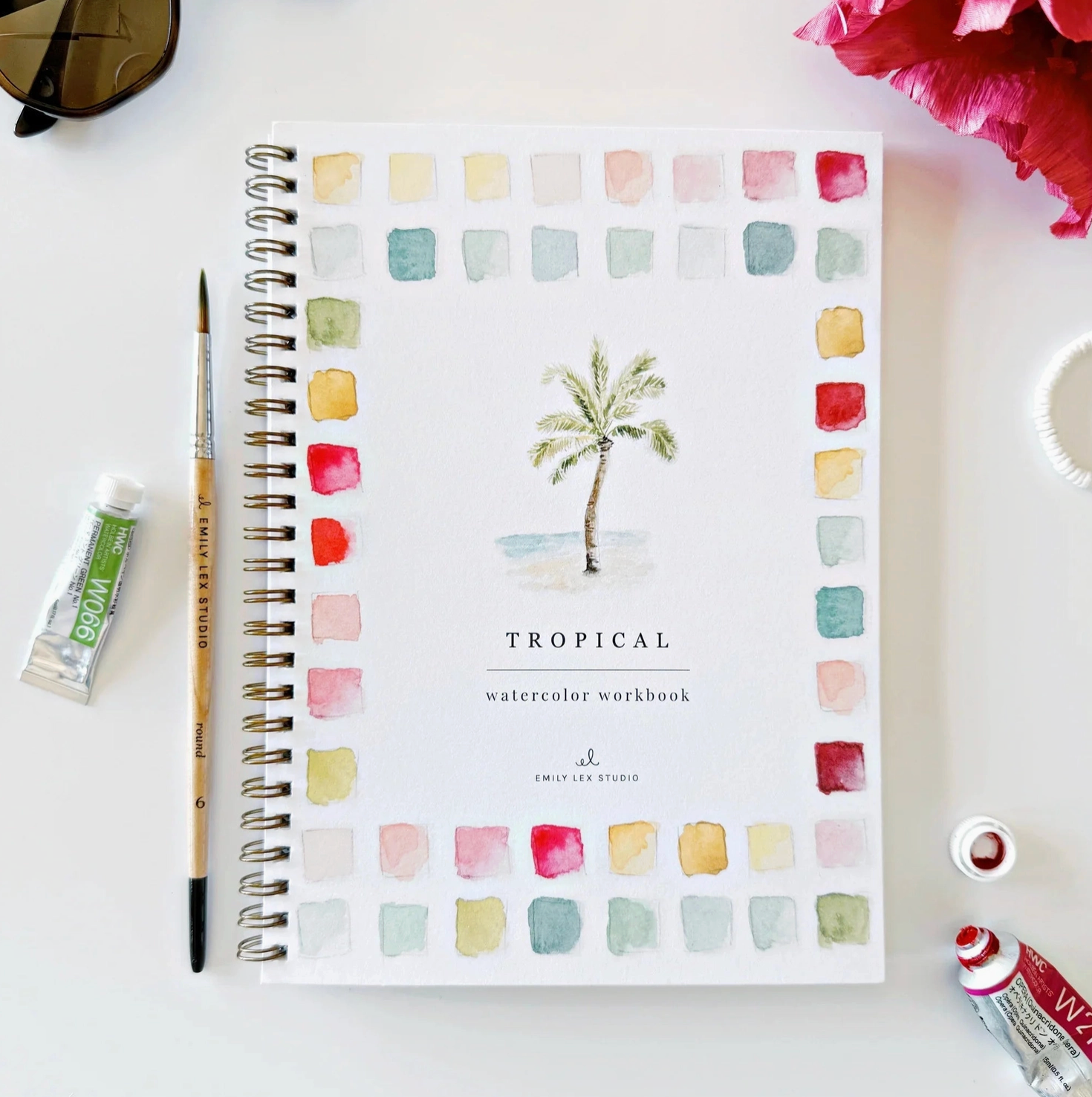 Tropical Watercolor Workbook