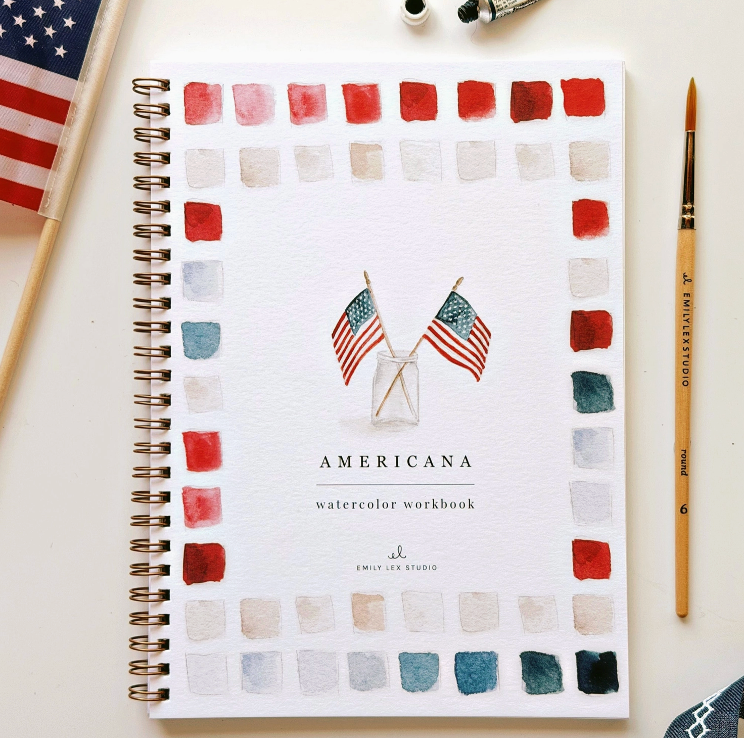 Americana Watercolor Workbook