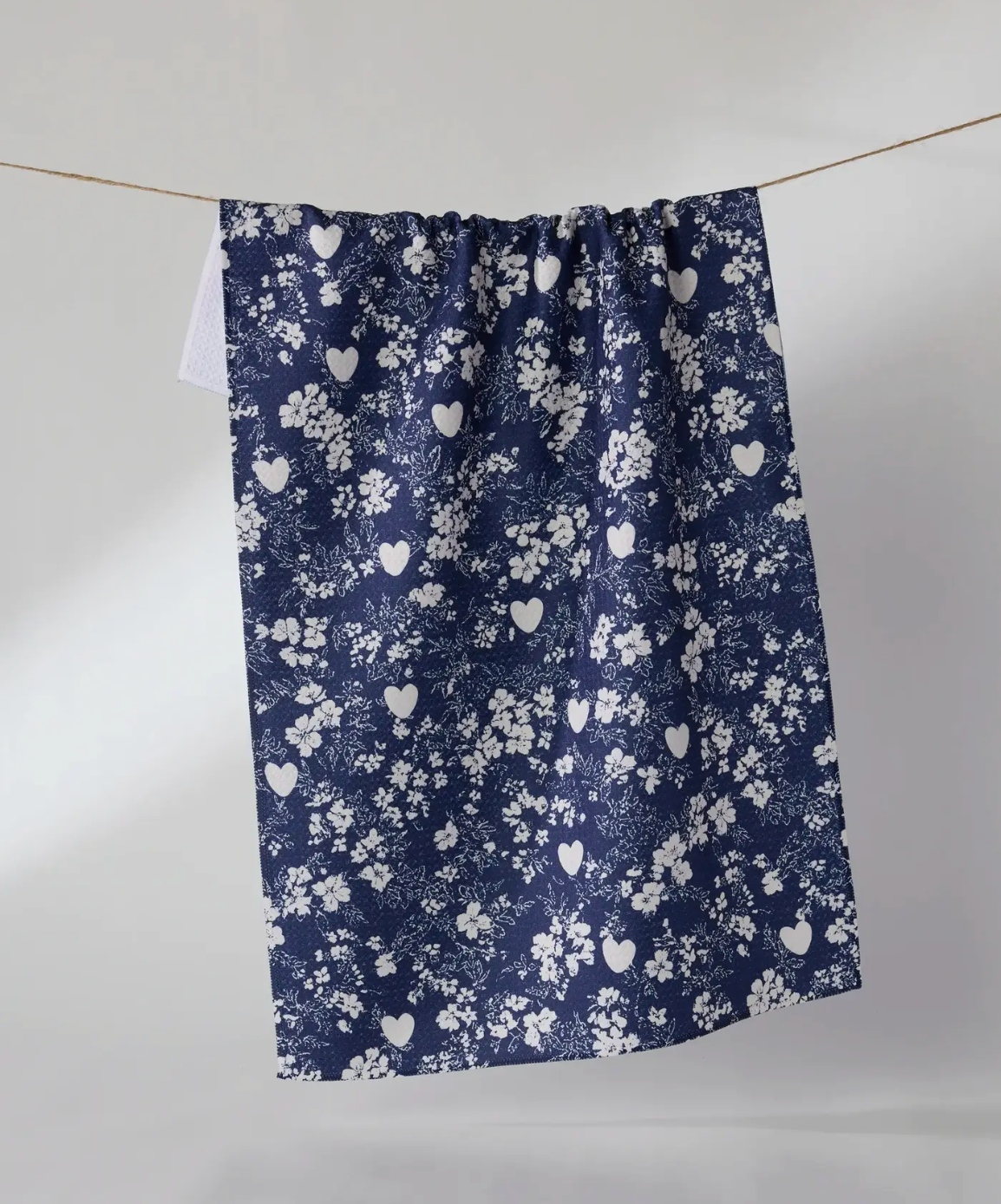Midnight Posy Towel