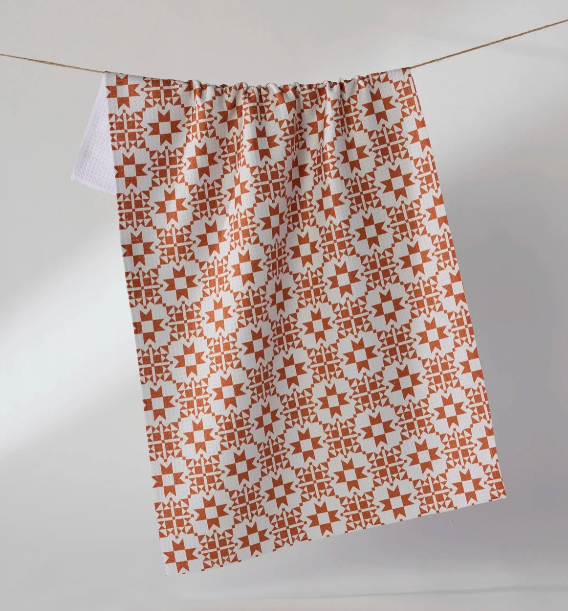 White Spellwork Towel