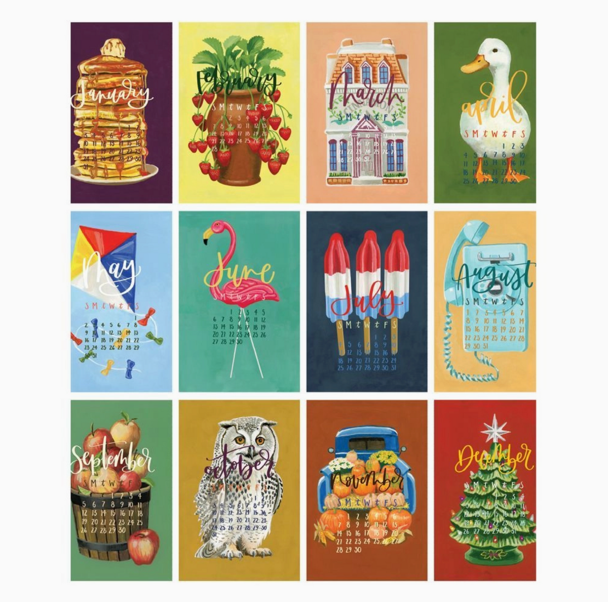 2027 XL Calendar - I Remember When